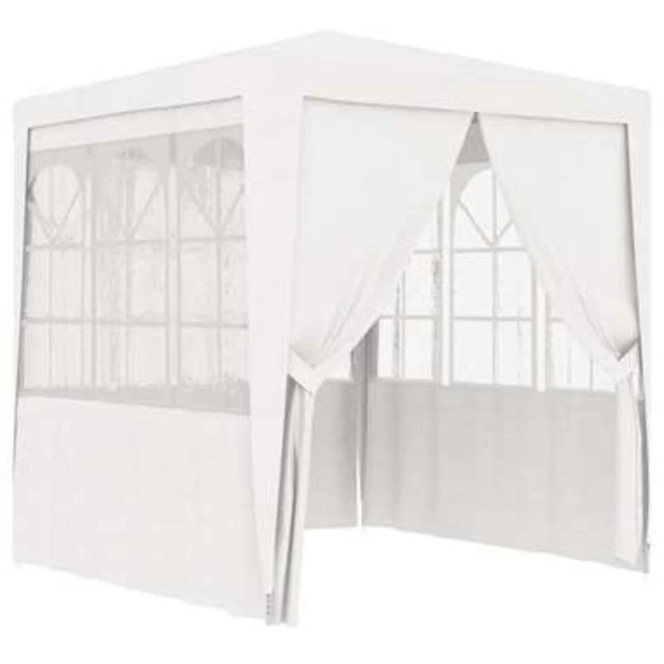VidaXL Partytent Met Zijwanden Professioneel 90 G/m² 2,5x2,5 M Wit 1 VidaXL Partytent Met Zijwanden Professioneel 90 G/m² 2,5x2,5 M Wit