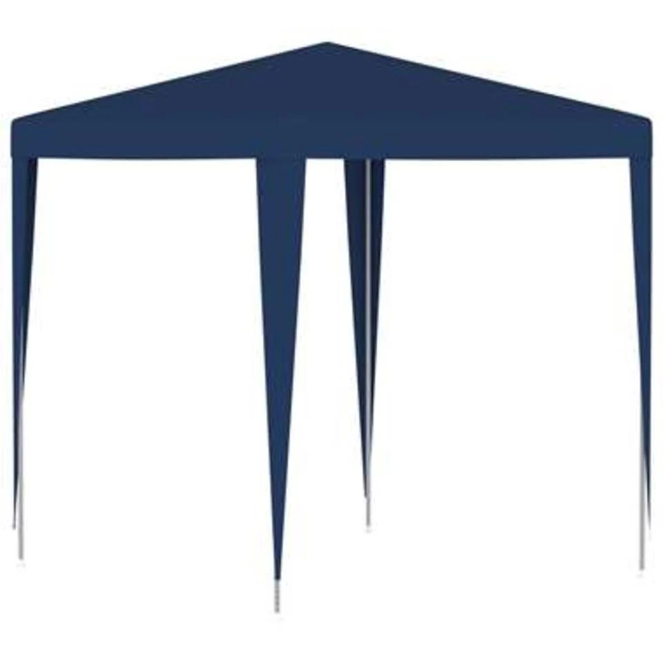 VidaXL Partytent 2x2 M Blauw 1 VidaXL Partytent 2x2 M Blauw