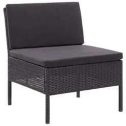 VidaXL 3-delige Loungeset Met Kussens Poly Rattan Zwart 7 VidaXL 3-delige Loungeset Met Kussens Poly Rattan Zwart -Aerocover Verkoop 2026 1000002925 0103