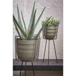 Mica Decorations Bloempot - Groen - Mat - Keramiek - 22 X 20 Cm 6 Mica Decorations Bloempot - Groen - Mat - Keramiek - 22 X 20 Cm -Aerocover Verkoop 2026 1000003682 0103