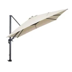 Garden Impressions Hawaii Zweefparasol 300x300 Cm Ecru -Aerocover Verkoop 2024 1000003906 0104