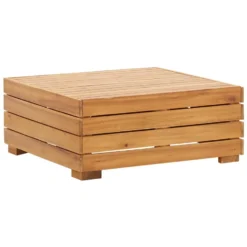 VidaXL Voetensteun 1 St Met Kussen Sectioneel Massief Acaciahout -Aerocover Verkoop 2024 1000005890 0103