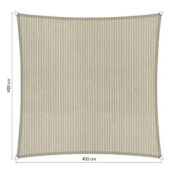 Shadow Comfort Vierkant 4x4m Sahara Sand