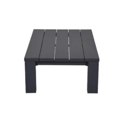 Garden Impressions Plaza Lounge Tuintafel 140x70xH40 Cm D. Grijs -Aerocover Verkoop 2024 1000013904 0104