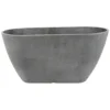 Ter Steege Plantenbak - Balkon - Kunststof - Donkergrijs - 36 X 16 Cm