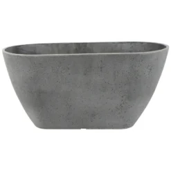 Ter Steege Plantenbak - Balkon - Kunststof - Donkergrijs - 36 X 16 Cm