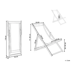 Beliani Tuinligstoel LOCRI - Rood Polyester, Aluminium -Aerocover Verkoop 2024 1000024387 0102