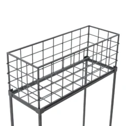 LOFT42 Atlanta Plantentafel - Zwart - Metaal -Aerocover Verkoop 2024 1000032405 0102