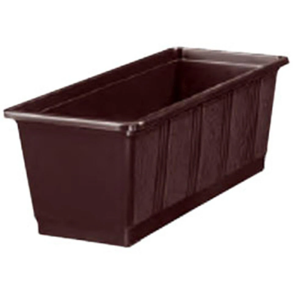 Geli Plantenbak - Bruin - Rechthoekig - 40 X 17,5 X 14,5 Cm 1 Geli Plantenbak - Bruin - Rechthoekig - 40 X 17,5 X 14,5 Cm