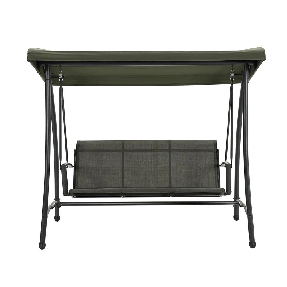 Garden Impressions Rubens Schommelbank 3-zits Mosgroen 2 Garden Impressions Rubens Schommelbank 3-zits Mosgroen - Afbeelding 2