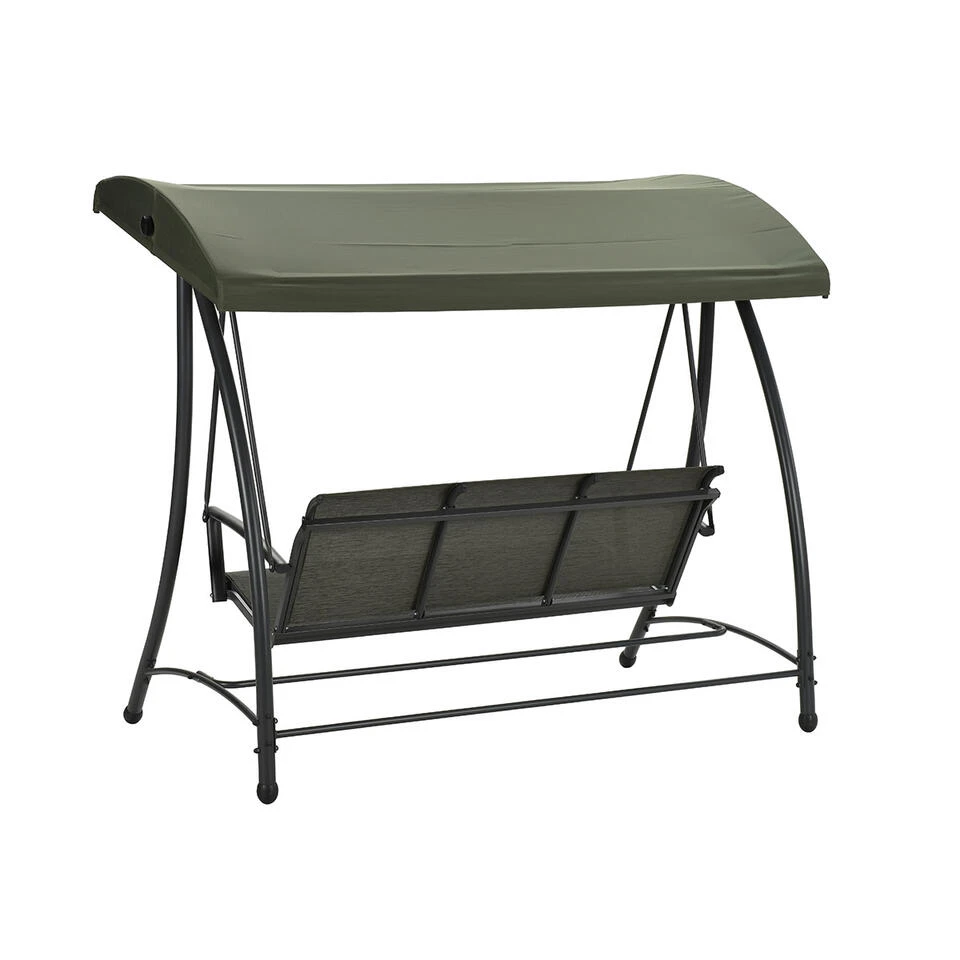 Garden Impressions Rubens Schommelbank 3-zits Mosgroen 3 Garden Impressions Rubens Schommelbank 3-zits Mosgroen - Afbeelding 3