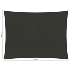 Shadow Comfort Waterafstotend Rechthoek 3x4m Warm Grey Metset