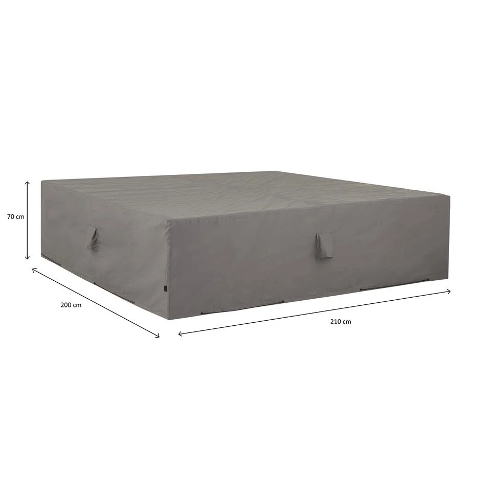 Madison - Loungeset Cover - Grijs - 210 X 200 X 70 1 Madison - Loungeset Cover - Grijs - 210 X 200 X 70