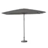Madison - Parasol Profi-line - Rond 400x300 - Volant - Grijs