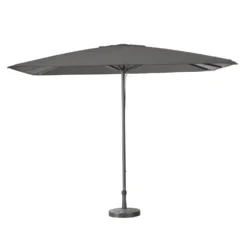 Madison - Parasol Profi-line - Rond 400x300 - Volant - Grijs