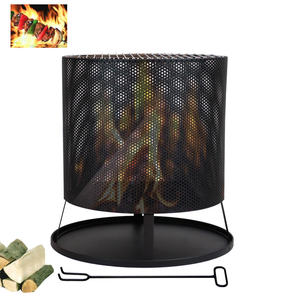 SenS-Line Roxy Vuurkorf / Tuinhaard - Zwart 2 SenS-Line Roxy Vuurkorf / Tuinhaard - Zwart - Afbeelding 2