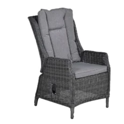 Garden Impressions - Marbella Verstelbare Tuinstoel - Donker Grijs