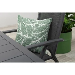 Garden Impressions Rosa Tuinstoel Verstelbaar - Antraciet -Aerocover Verkoop 2024 1000040803 0104