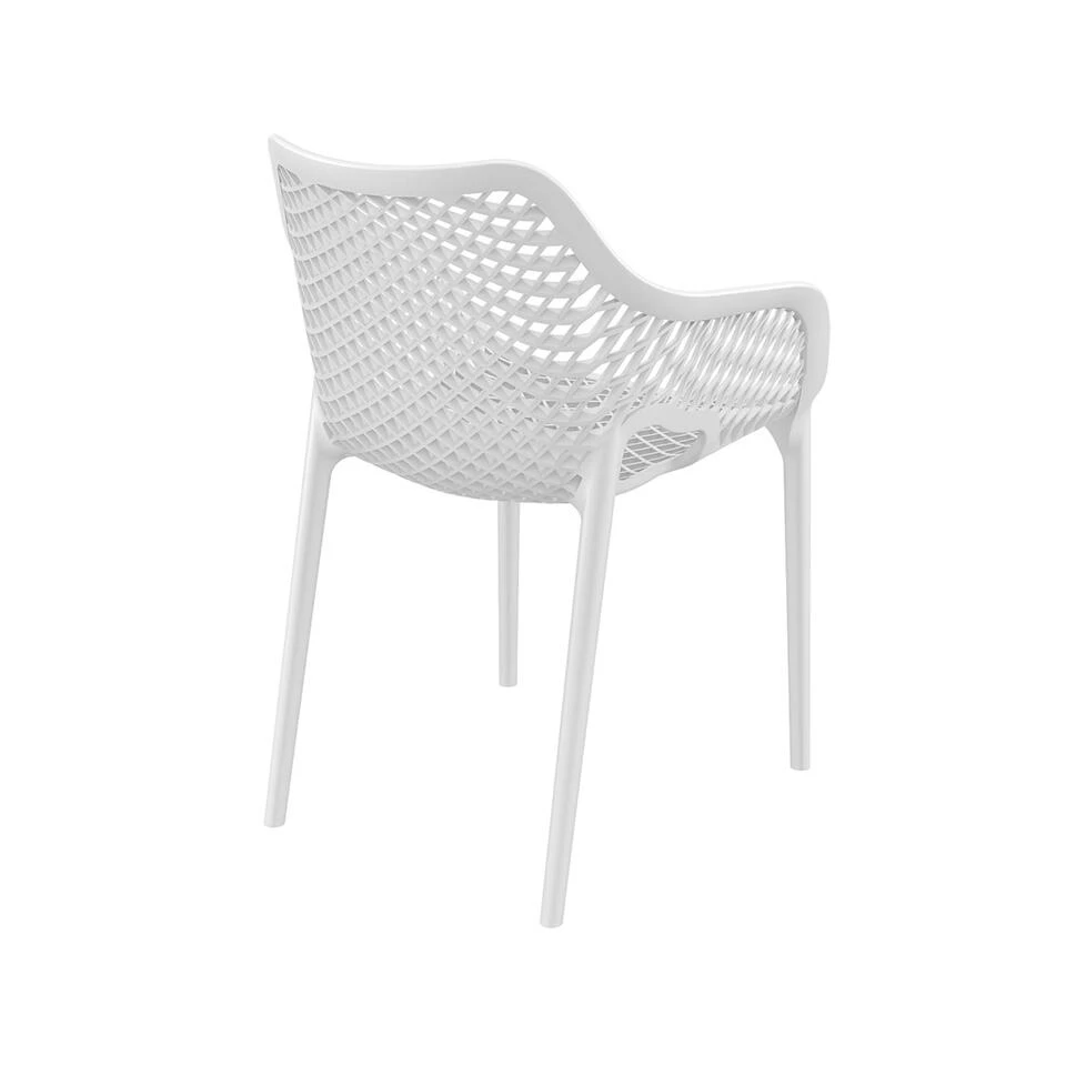 VDG - Madino Air Stapelbare Stoel - Wit 4 VDG - Madino Air Stapelbare Stoel - Wit - Afbeelding 4