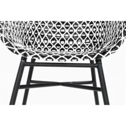 Hartman Delphine Dining Stoel White - Black -Aerocover Verkoop 2024 1000048786 0102