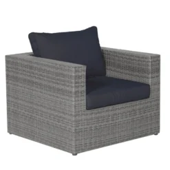 Voorkant 61 Garden Impressions Altea Lounge Tuinstoel - Grijs