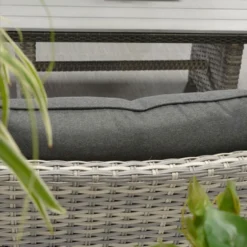 Garden Impressions Alaska Lounge Dining Set 6-delig Rechts -grijs -Aerocover Verkoop 2024 1000052372 0104