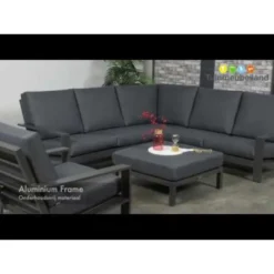 Garden Impressions Coba Loungeset 4-delig - Donker Grijs 6 Garden Impressions Coba Loungeset 4-delig - Donker Grijs -Aerocover Verkoop 2026 1000052912 0103