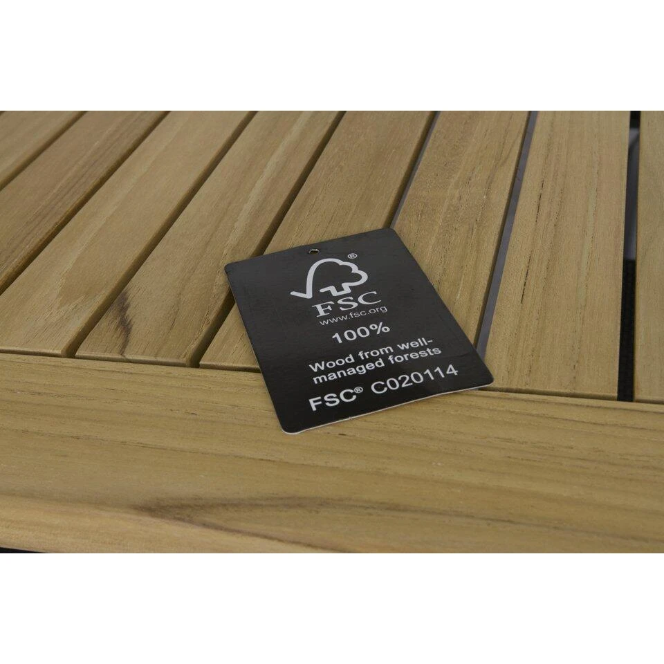 Hartman Sonata Tuintafel Teak – Antraciet 220 X 100 Cm 4 Hartman Sonata Tuintafel Teak – Antraciet 220 X 100 Cm - Afbeelding 4