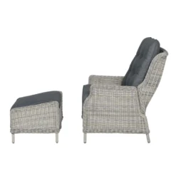 Garden Impressions Santa Rosa Relax Tuinstoel+voetenbank Vintage -Aerocover Verkoop 2024 1000054029 0104