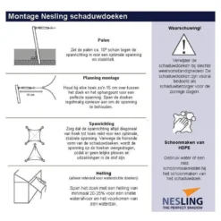 Nesling Coolfit 3x5 Ivoor -Aerocover Verkoop 2024 1000054047 0102