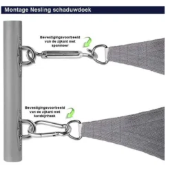 Nesling Coolfit 3x5 Ivoor -Aerocover Verkoop 2024 1000054047 0103