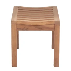 Giga Meubel Tuinbankje Teakhout - Naturel - 60cm - Bankje Madison -Aerocover Verkoop 2024 1000054652 0103