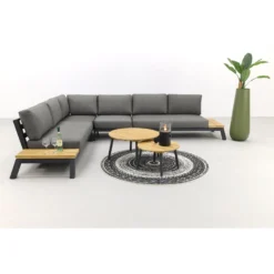 4 Seasons Empire Platform Loungeset 6-delig Met Mindo Tafels Rond -Aerocover Verkoop 2024 1000060173 0103