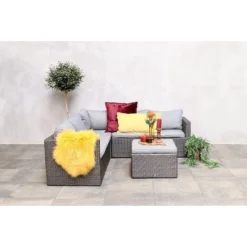 Fonteyn - Loungeset Connor - Antraciet -Aerocover Verkoop 2024 1000073112 0102