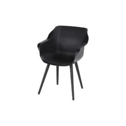 Hartman Sophie Studio Dining Armstoel - Carbon Black - Set Van 2 -Aerocover Verkoop 2024 1000073151 0102