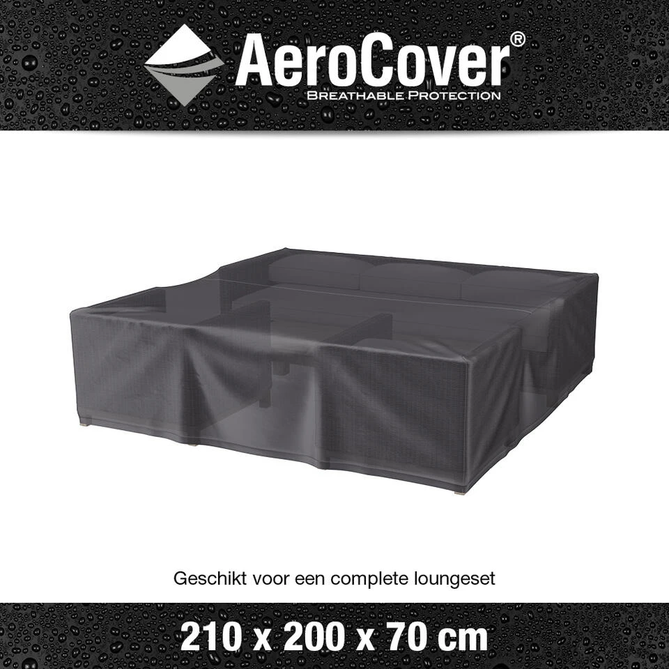 Aerocover Loungesethoes 210x200x70 Cm 2 Aerocover Loungesethoes 210x200x70 Cm - Afbeelding 2