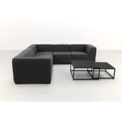 VDG Liberty/Royalty Sunbrella Loungeset - Sooty - 7-delig -Aerocover Verkoop 2024 1000073582 0102