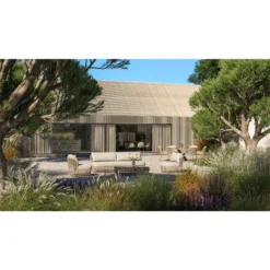 4SO Lugano Salontafel - Teak Tafelblad - 130x80x30 Cm -Aerocover Verkoop 2026 1000076432 0104