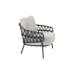 4 Seasons Calpi Low Dining Stoel - Antraciet (1 St.) -Aerocover Verkoop 2024 1000077715 0102