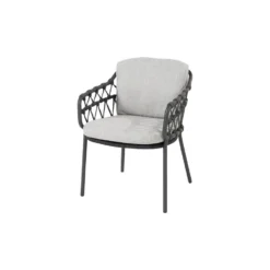 Voorkant 23 4 Seasons Outdoor Calpi Dining Stoel - Antraciet (1 St.)