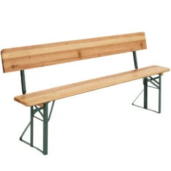 Tectake - Biertafel - Met Rugleuning -Aerocover Verkoop 2026 1000078061 0103