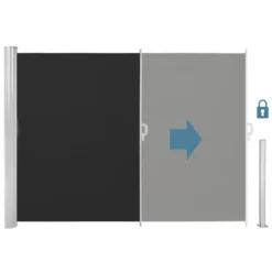 Tectake - Uittrekbaar Aluminium Windscherm Tuinscherm 200 X 300 Cm Zwart 6 Tectake - Uittrekbaar Aluminium Windscherm Tuinscherm 200 X 300 Cm Zwart -Aerocover Verkoop 2024 1000082547 0102