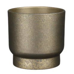 Mica Decorations Plantenpot/bloempot - Terracotta - D22/H20 Cm