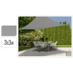 KOOPMAN Schaduwdoek Vierkant 300X300CM -Aerocover Verkoop 2024 1000086101 0102