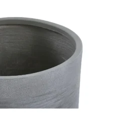 Beliani Plantenbak Voor Buiten SAMOS - Grijs Klei-vezelmengsel -Aerocover Verkoop 2026 1000092439 0103
