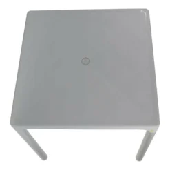 Bella Terrastafel - Kunststof - Grijs -Aerocover Verkoop 2024 1000094370 0103