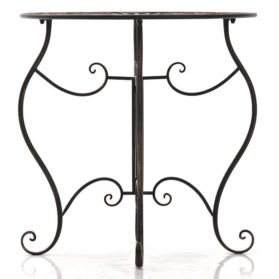 CLP Tuintafel Indra Bronskleurig 2 CLP Tuintafel Indra Bronskleurig - Afbeelding 2