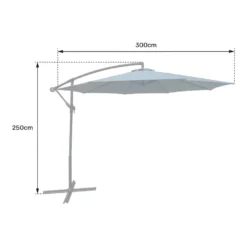 Happy Garden Schaduwzeilen OAHU - Blauw - Staal -Aerocover Verkoop 2024 1000096145 0104