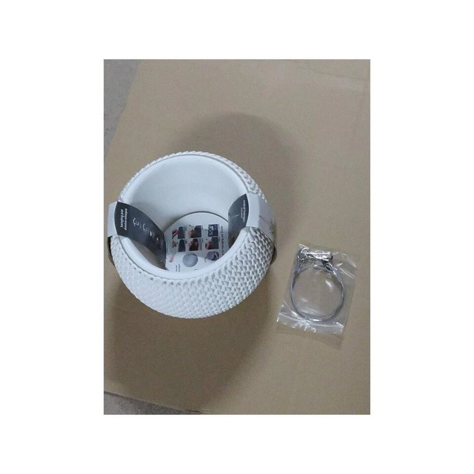 Prosperplast Prosperplats Bloempot Splofy Hangend - Wit - Kunststof - 24 Cm 3 Prosperplast Prosperplats Bloempot Splofy Hangend - Wit - Kunststof - 24 Cm - Afbeelding 3