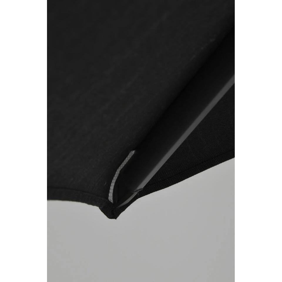 Garden Impressions Zweefparasol Hawaii Deluxe 300x300 D. Grijs-zwart 4 Garden Impressions Zweefparasol Hawaii Deluxe 300x300 D. Grijs-zwart - Afbeelding 4